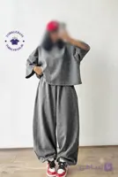 ست تی شرت شلوار لش دخترانه