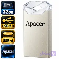 فلش اپیسر مدل AH111 AP32GAH111CR-1 USB2.0 با ظرفیت 32 گیگابایت