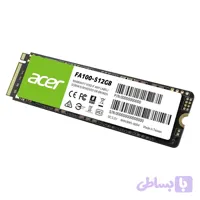 اس اس دی اینترنال ایسر FA100 ظرفیت ۵۱۲ گیگابایت NVMe