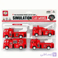 ماشین آتشنشانی 4 عددی عقبکش