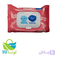 دستمال مرطوب کودک 50 عددی – عصاره کالاندولا