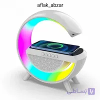 اسپیکر شارژر وایرلس RGB مدل BT2301 طرح G جی