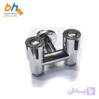 شیر پیسوار دوخروجی استیل – RS