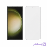 گلس هیدروژلی پشت و رو سامسونگ Galaxy S23 Ultra شفاف – برند recci