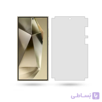 گلس هیدروژلی پشت و رو سامسونگ Galaxy S24 Ultra شفاف – برند recci