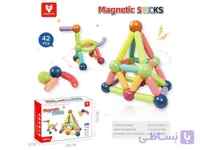 مگنتیک استیک مغناطیسی 42 تکه Hongyu Toys