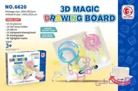 تخته نقاشی سه‌ بعدی 3D Magic Drawing Board مدل 6620