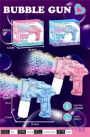 تفنگ حباب ساز مخزن دار باطری خور Bubble Gun