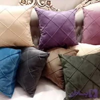 کاور کوسن مخمل ۴۰در ۴۰ لمسه دوزی