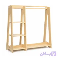 رگال لباس چوبی سلیکا وود Solika Wood مدل لیا