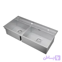 سینک ظرفشویی آبشاری دو لگن رامون مدل RS310D