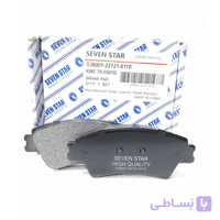 لنت ترمز سرامیکی عقب KMC T9- کی ام سی T9سون استار SEVEN STAR