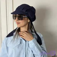 کلاه مدل حجاب از جنس کتان