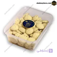 شیرینی پفکی گردویی رضا | ظرف مایکروویو کوچک