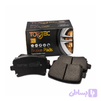 لنت ترمز عقب جک S5 اتوماتیک برند تاپ تک TOPTEC