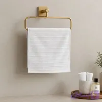 حوله دستی لینتکس 30*30 مربع _ سفید