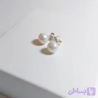 گوشواره مروارید پرورشی نقره