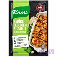 چاشنی مرغ کنور با آویشن، ریحان و کنجد Knorr با کیسه مخصوص پخت در فر