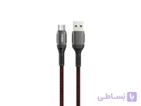 کابل اندروید (MicroUSB) هیسکا (HISKA) طول 1 متر مدل LX-404