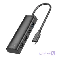 هاب 4 پورت USB و رابط تایپ سی هوکو (hoco) مدل HB41