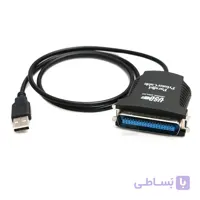 کابل تبدیل پرینتر پارالل به USB بافو مدل Bafo BF-1284
