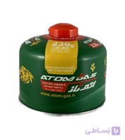 کپسول گاز کوهنوردی اتم گاز 230 گرم