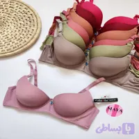 سوتین اسفنجی هزار رنگ کد B100