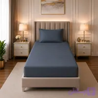 نیم ست کاور تشک 1 نفره مشکی