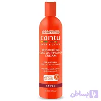 کرم اکتیویتور مرطوب کننده موی فر کنتو Cantu اصل حاوی شی باتر حجم 355ml