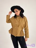 ترنچ کت کوتاه زنانه
