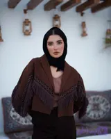 کت کتان زنانه وسترن