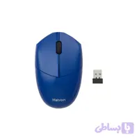 ماوس بی سیم هترون مدل HMW398SL با طراحی بی صدا و حسگر اپتیکال