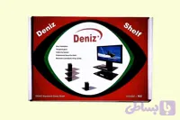 شلف دیواری شیشه ای یک طبقه تلویزیون