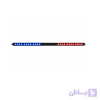 چراغ پلیس مجازی یکطرفه 100 سانتیمتری برقی 24 لامپ قرمز و آبی