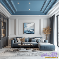 قاب دیوار سالن پذیرایی ابزار ساده دولایه