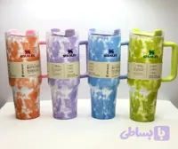 ماگ استنلی طرح باتیک (Stanley Quencher H2.0 40oz Tie-Dye) با ضمانت ترب | خانه ایده‌آل