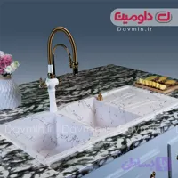 سینک گرانیتی دو لگن کد D300