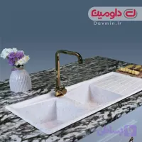 سینک گرانیتی دو لگن کد D308