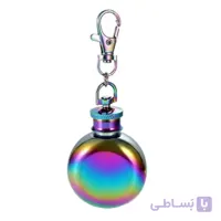 قمقمه استیل جاکلیدی دایره 1oz
