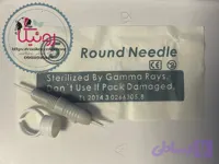 کارتریج سوزن میکروپیگمنتیشن Round Needle پنج پاور (5RL)- 5 عدد
