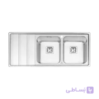 سینک پرنیان استیل PS 1221 راست