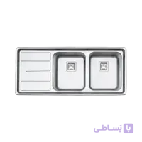 سینک پرنیان استیل PS 1226 چپ