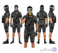 وت سوت لباس غواصی برند moose مدل نیم تنه