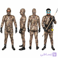 وت سوت لباس غواصی MOOSE طرح استتار