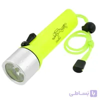 چراغ قوه غواصی دستی باتری خور