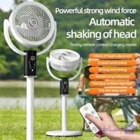 پنکه شارژی F5 هشت سرعته دارای کنترل wireless portable circulation fan