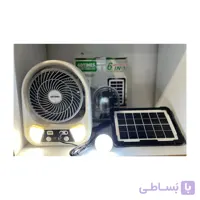 پنکه خورشیدی 6 اینچ GDTIMES مدل GD-8608