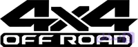 استیکر خودرو طرح 4X4 OFF ROAD