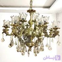 لوستر 8 شاخه مدل آرامیس دو طوقه(ارسال رایگان)