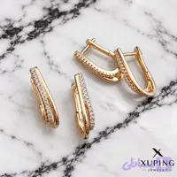 گوشواره ژوپینگ نگین در خشان
